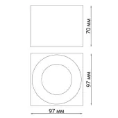 Точечный светильник Over 358654