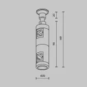 Крепеж для шинопровода Flarity TRA155CW-D1-B