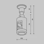Крепеж для шинопровода Flarity TRA155CW-S1-B