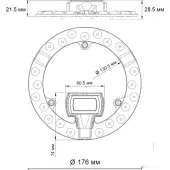 светодиодная панель Vax 357750