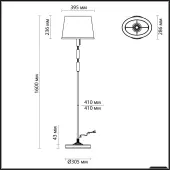 Торшер 4894/1F London
