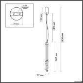Подвесная люстра Anta 4393/30L