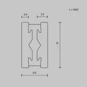 Шинопровод Flarity TRX154-111B
