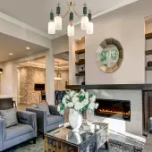 Люстра средней высоты Classic 4861/5C