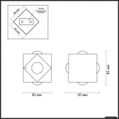 Бра Diamanta 4219/8WL