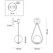 Бра Flari 4810/1W