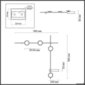 Бра Flavio 6632/15WL