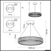 Подвесная люстра L-Vision 4930/36L
