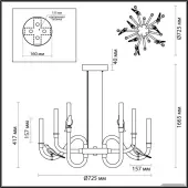 Подвесная люстра Lark 5431/30L