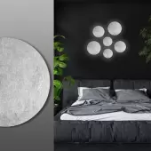 Светильник-тарелка Lunario Hightech ODL18 229 3562/9WLY