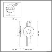 Бра Magnet 5407/6WL