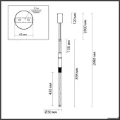 Подвесная люстра Marmi 4361/14L