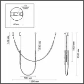 Подвесная люстра Monella 6639/24CL