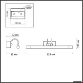 Подсветка для картин Revola 4908/8WL
