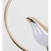 Подвесная люстра Арси 08446-1А.33 (черный/золото)