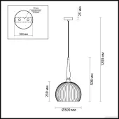 Подвесная люстра Runga 4766/1