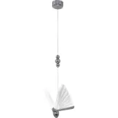 Подвесная люстра Баттерфляй 08444-1B 02 (хром)