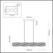 Подвесная люстра Straza 4999/36LA