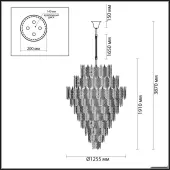 Подвесная люстра Tears 5049/89