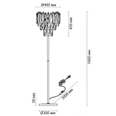 Торшер Vilna 5068/4F