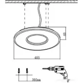 Припотолочная люстра Altair 7717/42L