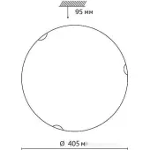 Светильник-тарелка Ammonite 7602/DL