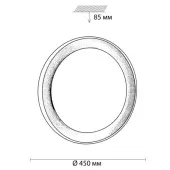 Тарелка Asuno 3031/DL