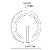 Тарелка Button 3041/DL