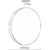 Припотолочная люстра Color 7677/EL