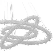 Подвесная люстра Лиам 07875-80+60+40.02 (хром)