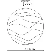 Тарелка Erica 2090/DL