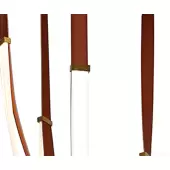 Подвесная люстра Лирд 07689-120+150+180.04 (коричневый)