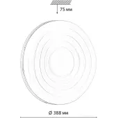 Припотолочная люстра Pale 7674/DL