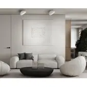 Припотолочная люстра Pluto White 7657/35L