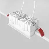 Точечный светильник Alfa LED DL043-02-10W4K-D-SQ-W