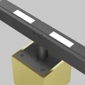 Трековый светильник Alfa S TR133-2-7W3K-BS