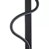 Бра Скади 08418A-100L,19(3000K) (черный, левый)