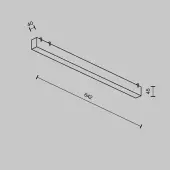 Светильник Basis TR129B-24W4K-W