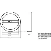 Подвесная люстра Тор 08213.19A 4000К (черный)