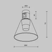 Трековый светильник Bianca TR147-1-3W3K-B