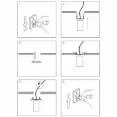 Точечный светильник Focus LED C053CL-L12W4K-W-B