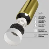 Точечный светильник Focus LED C053CL-L12W4K-W-BS