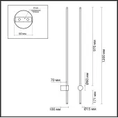 Бра Bram 5677/15WL