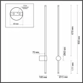Бра Bram 5678/12WL