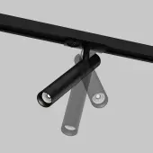 Трековый светильник Focus T TR141-1-6W4K-M-B