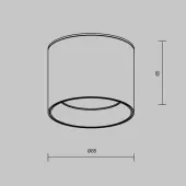 Точечный светильник Glam C096CL-GX53-B