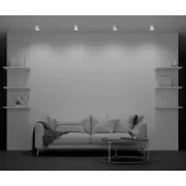 Точечный светильник Glam C096L-GX53-WBS