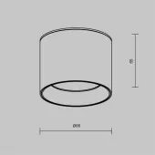 Точечный светильник Glam C096L-GX53-WBS