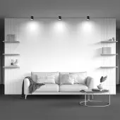 Точечный светильник Hoop C086CM-GX53-MRD-B