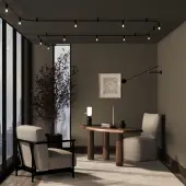 Трековый светильник Magnum TR207-1-3W3K-B